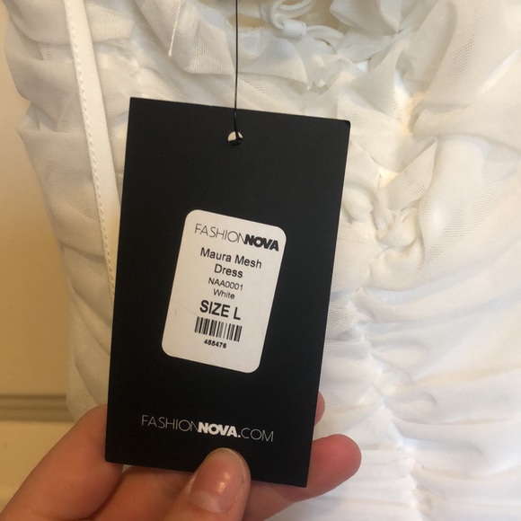 White tight dress - Picture 2 of 2